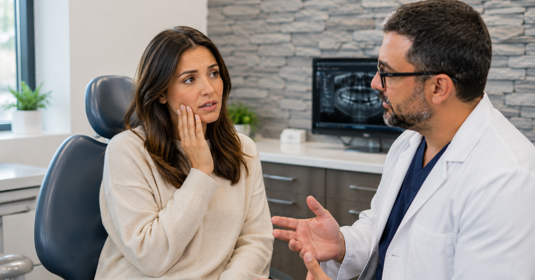 Broken or chipped tooth emergency dental care