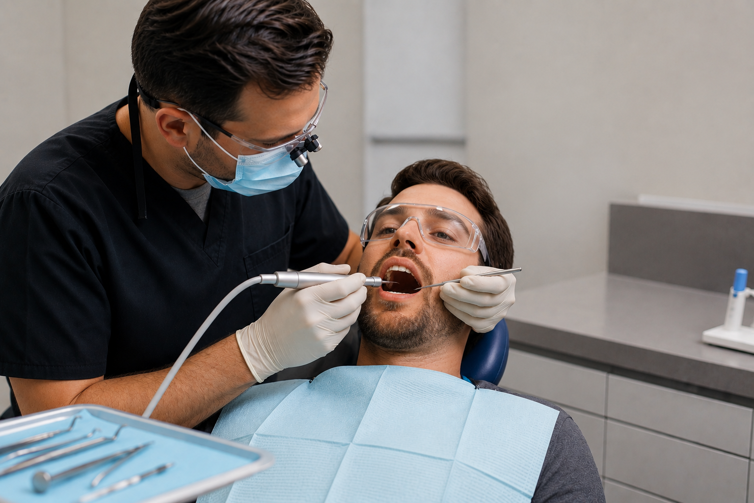 Gum contouring procedure at Wildwood Dental Clinic