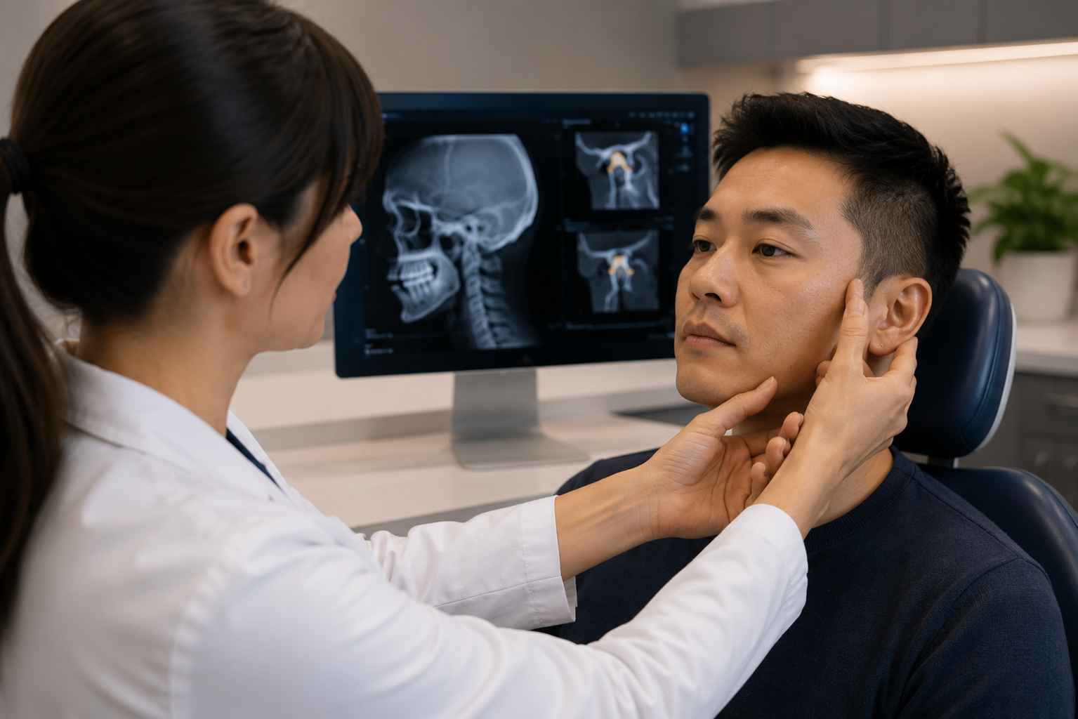 TMJ diagnosis at Wildwood Dental Clinic